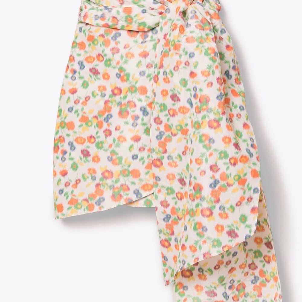 TORY BURCH TAFFETA MINI PARTY DRESS